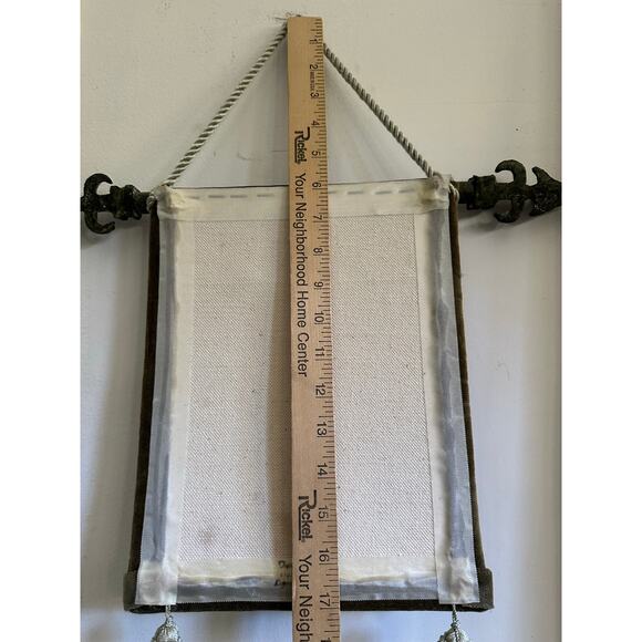 Tapis Millenia Art Canvas Tapestry Tassels Vintage picture hanging wall decor - Picture 10 of 12